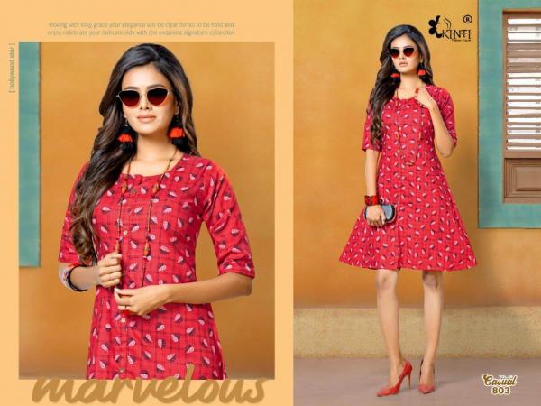 Kinti Casual Rayon Daily Wear Kurti Catalogue